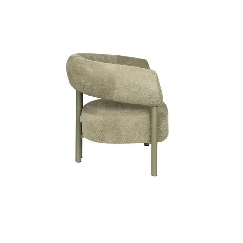 Zuiver Heels loungestoel groen