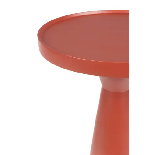 Zuiver Floss bijzettafel marsala rood