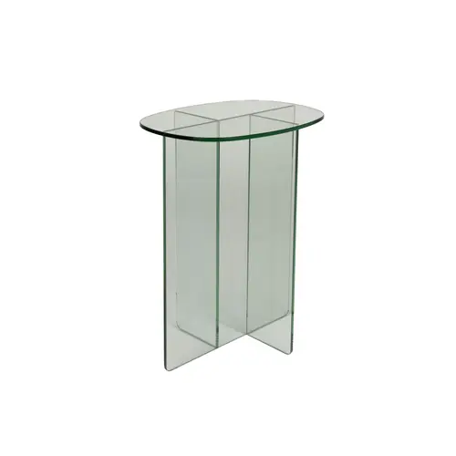Zuiver Linea bijzettafel transparant