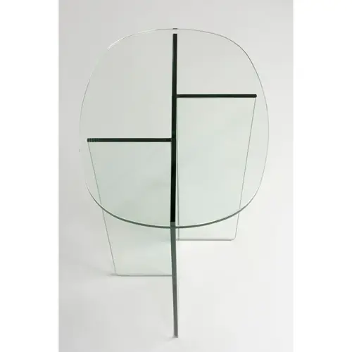 Zuiver Linea bijzettafel transparant