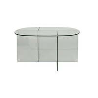 Linea salontafel transparant