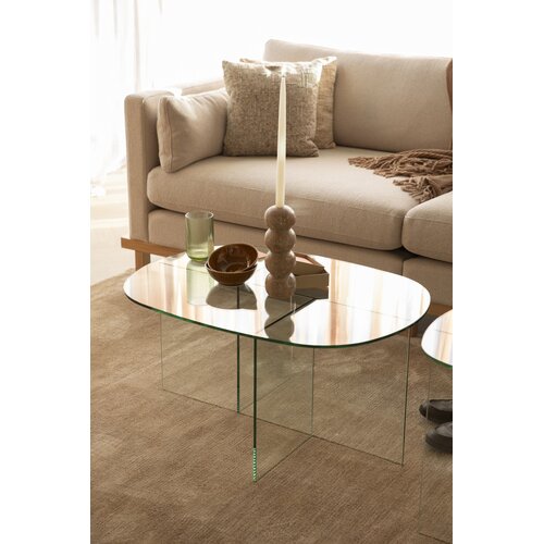 Zuiver Linea salontafel transparant