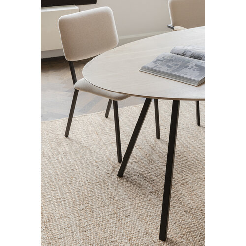 Studio Henk Ovalen eettafel Slim Co onderstel - eik hardwaxolie light eiken 220 x 120