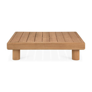 Ethnicraft Monocle outdoor salontafel teak vierkant Ethnicraft Monocle outdoor salontafel teak vierkant