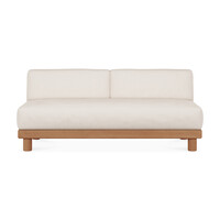 Monocle outdoor modulaire sofa teak tweezit