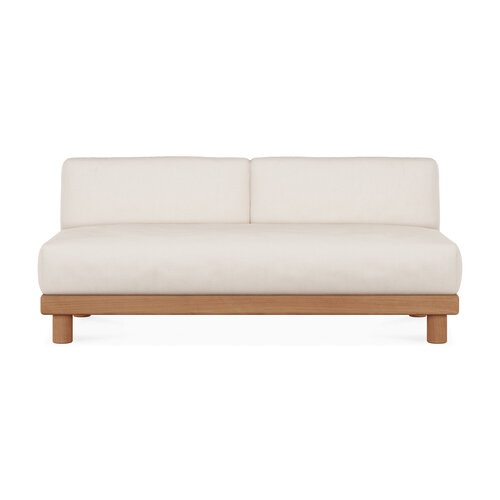 Ethnicraft Monocle outdoor modulaire sofa teak tweezit