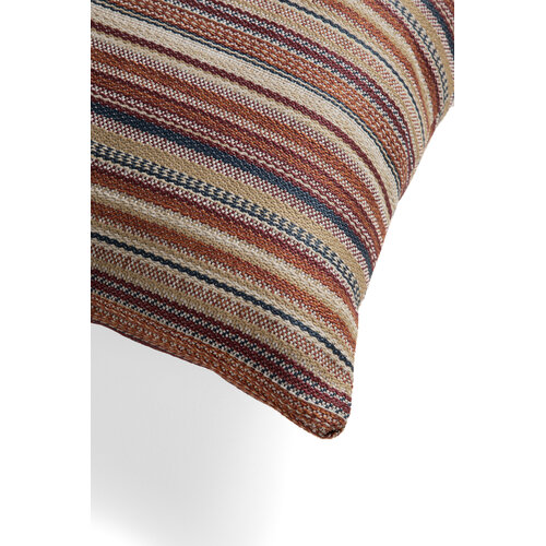 Ethnicraft Zahara Stripes coussin outdoor terra rectangulaire Ethnicraft Zahara Stripes coussin outdoor terra rectangulaire
