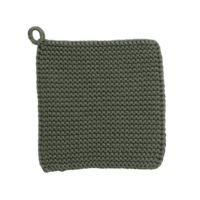 Mira ovenwant gebreid army green