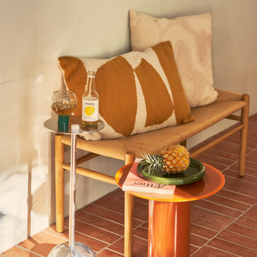 Urban Nature Culture Sele coussin ocre