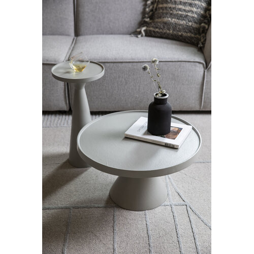 Zuiver Floss bijzettafel grijs