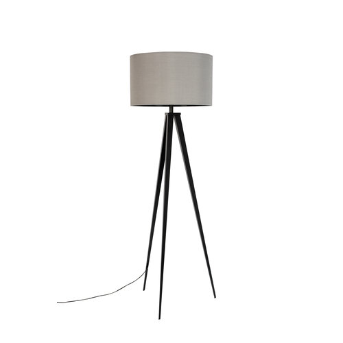 Zuiver tripod vloerlamp Grijs/Zwart