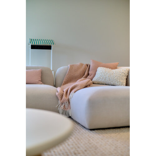 Paul Rogers Mollis sofa 3 elementen + poef - stof DAR-04