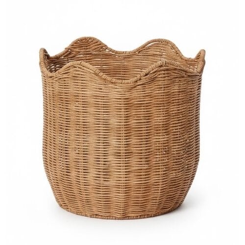 Broste Copenhagen Lola mand rotan naturel Ø 35 x H35 cm