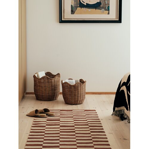 Broste Copenhagen Lola mand rotan naturel Ø 30 x H 30 cm