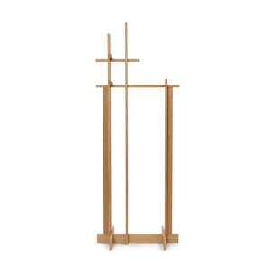 Ferm Living Bridges kledingrek geoliede eik L 69 x H 183