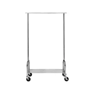 House Doctor Robe portant à vêtements finition argent L 100 x H 160