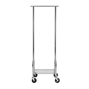 House Doctor Robe portant à vêtements finition argent L 60 x H 160