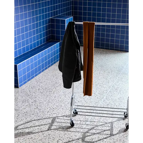 House Doctor Robe kledingrek zilver finish L 60 x H 160