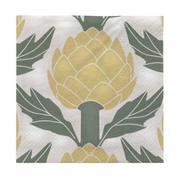 Artichoke papieren servetten - set van 20
