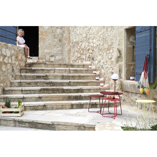 Fermob Cocotte bijzettafel  Chili metaal Ø 34,5 x H 36