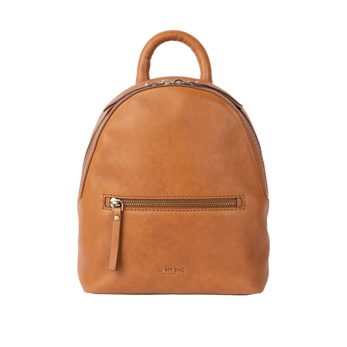 O My Bag Ivy mini rugzak soft grain leder - wild oak
