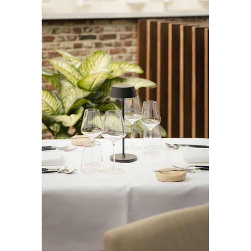 Qoozii Malta oplaadbare tafellamp zandkleur binnen/buiten