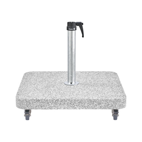 Glatz Parasolvoet graniet mat 55 kg 59 x 59 x 8 cm