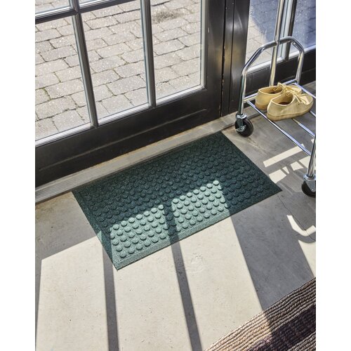 House Doctor Entry deurmat groen rechthoekig