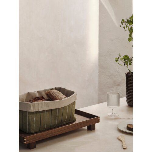 Ferm Living Ito keukenmand rechthoekig natural/seaweed Ferm Living Ito keukenmand rechthoekig natural/seaweed