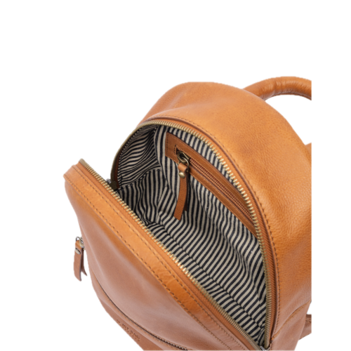 O My Bag Ivy mini rugzak soft grain leder - wild oak