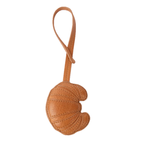 O My Bag Croissant handtas accessoire/bag charm - wild oak