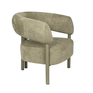 Zuiver Heels fauteuil lounge vert