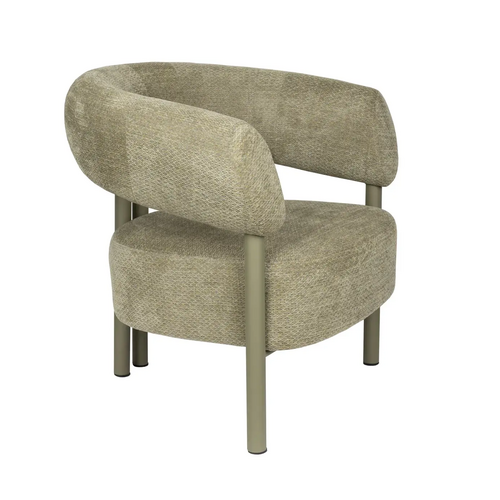 Zuiver Heels fauteuil lounge vert