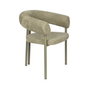 Zuiver Heels chaise de salle à manger avec accoudoirs vert Zuiver Heels chaise de salle à manger avec accoudoirs vert