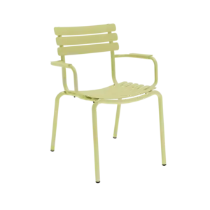 Houe Alua chaise de jardin avec accoudoirs