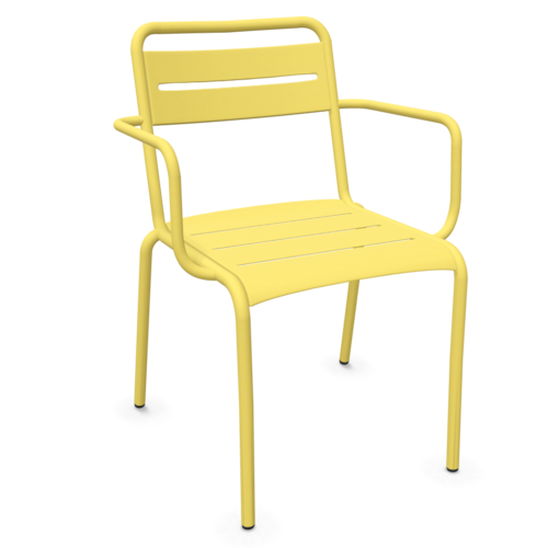 Emu Star tuinstoel met armleuningen Vanilla