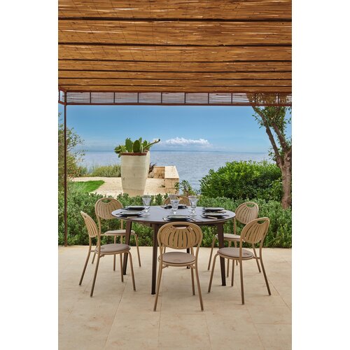 Emu Coupole tuinstoel white