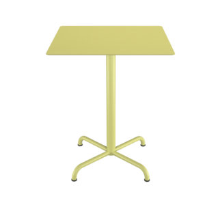 Houe Pico table de jardin carrée 60x60 cm base étoile 4 branches Houe Pico table de jardin carrée 60x60 cm base étoile 4 branches