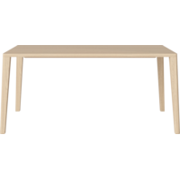 Graceful eettafel witgeolied eiken massief