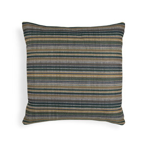 Ethnicraft Zahara Stripes outdoor kussen blue vierkant