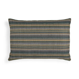Ethnicraft Zahara Stripes outdoor kussen blue rechthoekig