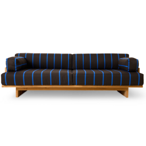 HKLiving Outdoor sofa teak burnt sky