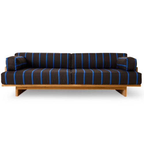 HKLiving Outdoor canapé en teck Burnt Sky