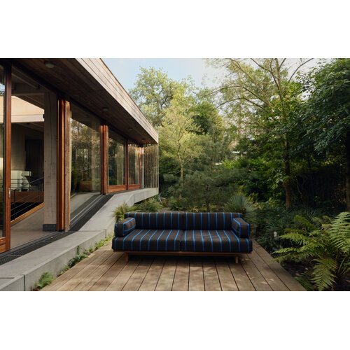 HKLiving Outdoor canapé en teck Burnt Sky