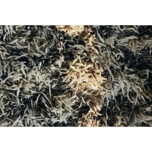 HKLiving Shaggy tapis Checkers 200x300cm