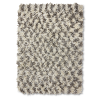 Shaggy tapijt checkers 200x300cm