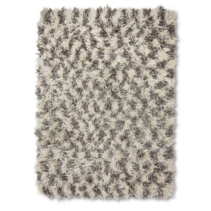 HKLiving Shaggy tapijt checkers 200x300cm