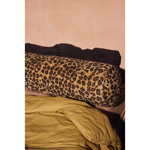 HKLiving Bolster kussen panther extra large 150x30cm