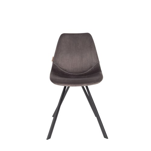 Dutchbone Franky fluweel stoel Dutchbone Franky fluweel stoel