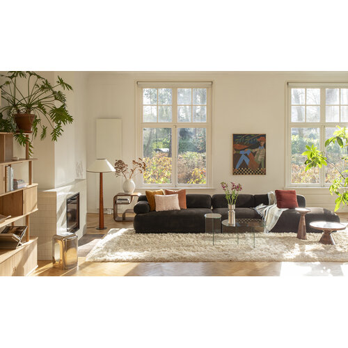 Zuiver Sofa Rembrandt 4,5-zit rechts donkerbruin Zuiver Sofa Rembrandt 4,5-zit rechts donkerbruin